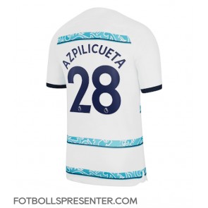 Chelsea Cesar Azpilicueta #28 Borta Matchtröja 2022-23 Kortärmad